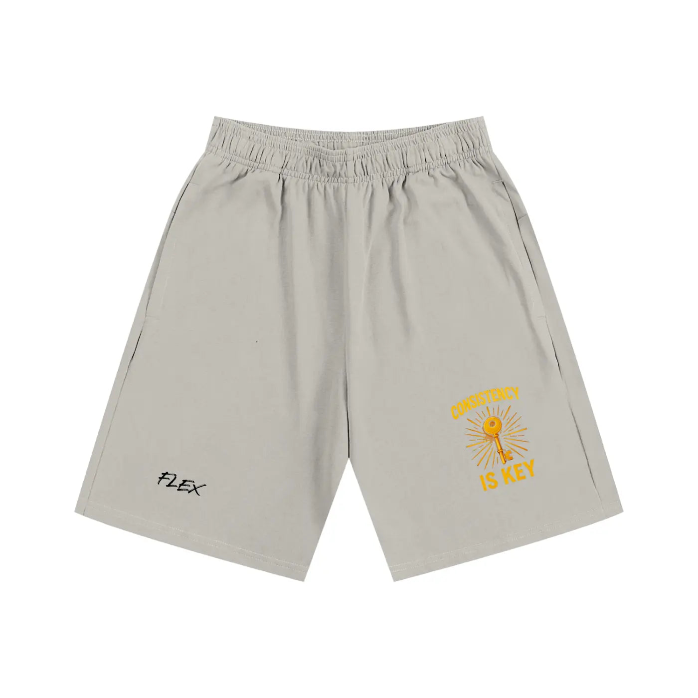 Essential Heavyweight Cotton FLEX Shorts.