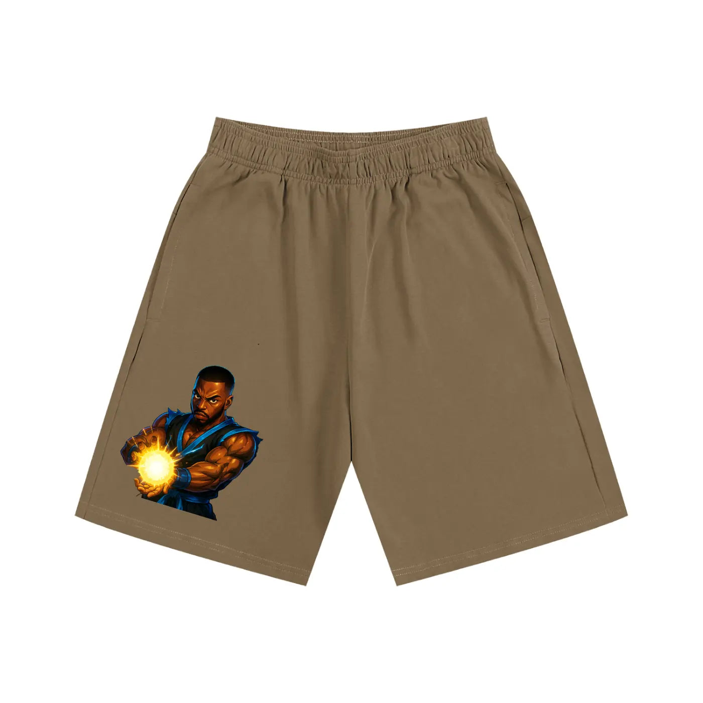 Essential Heavyweight Cotton FLEX Shorts.