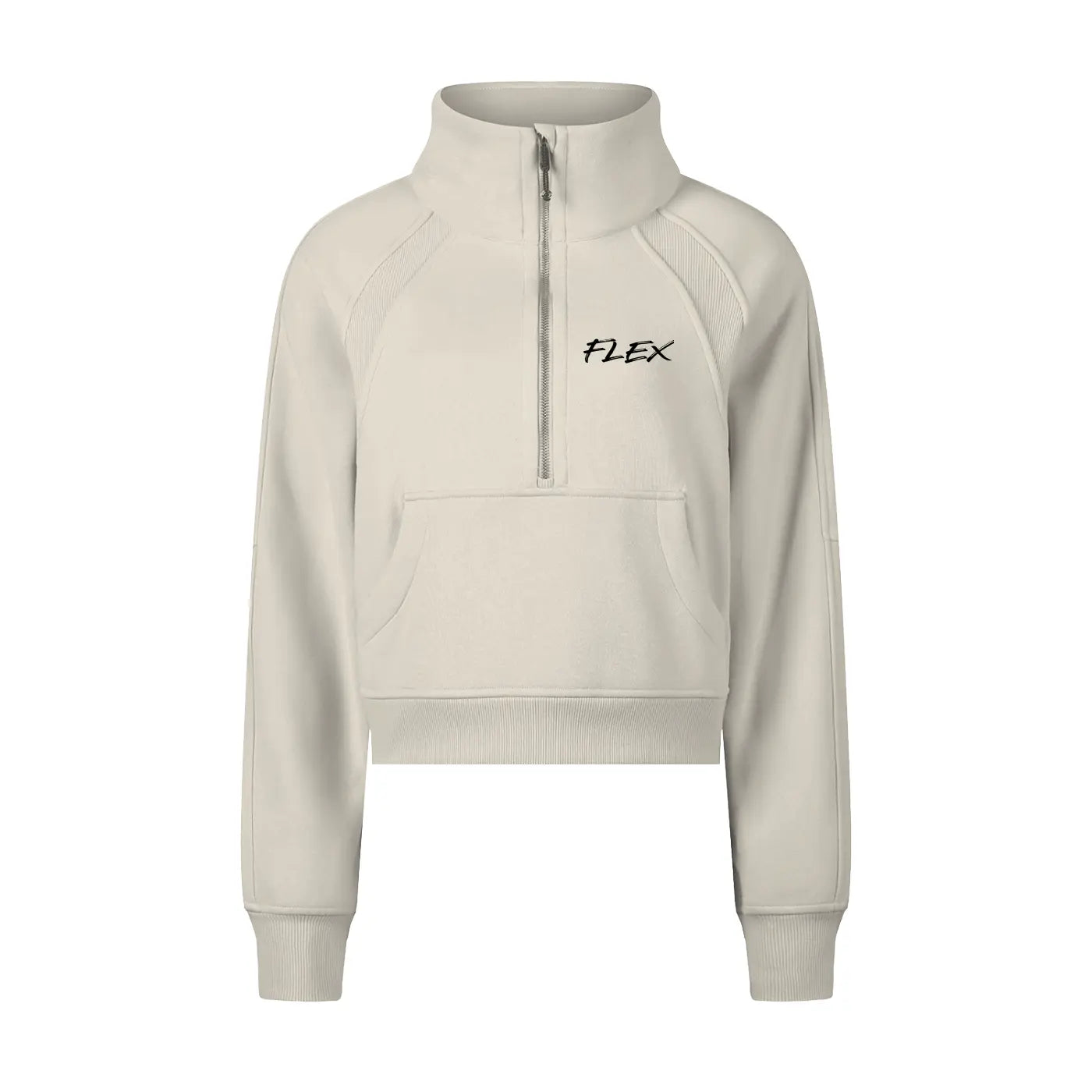 Cropped Half-Zip FLEX Sweatshirt.