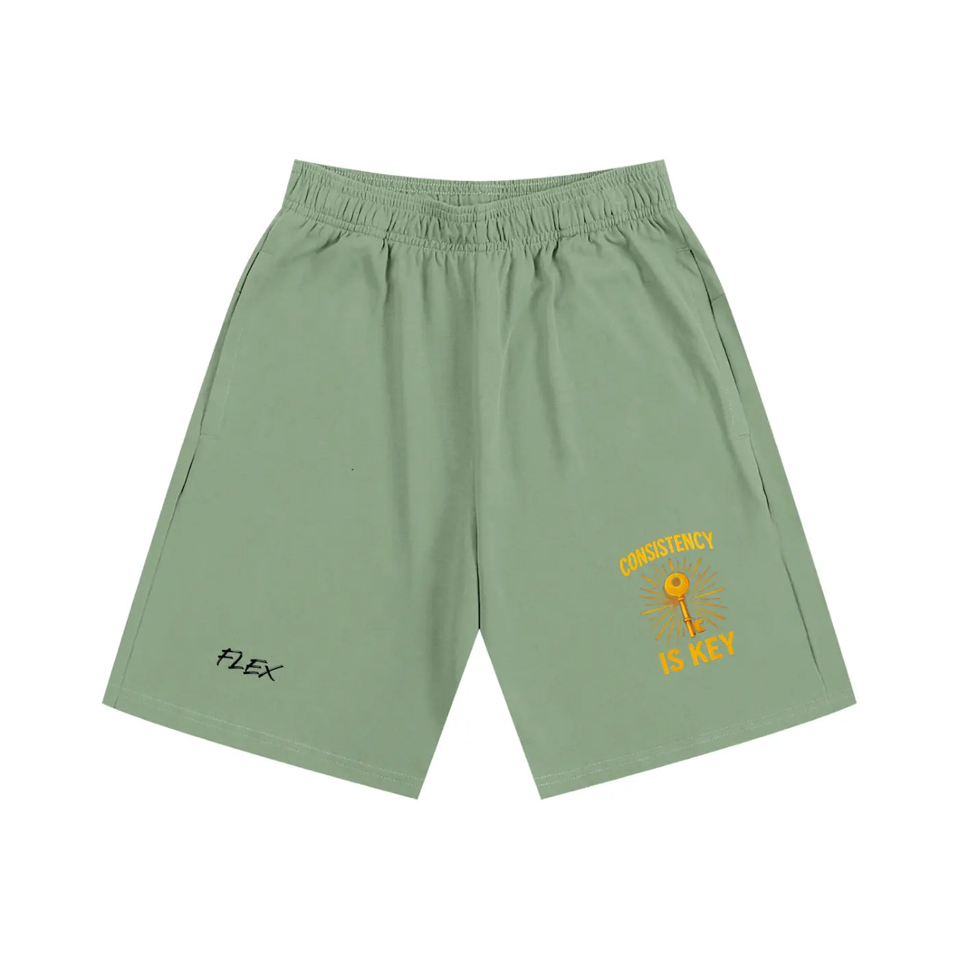 Essential Heavyweight Cotton FLEX Shorts.