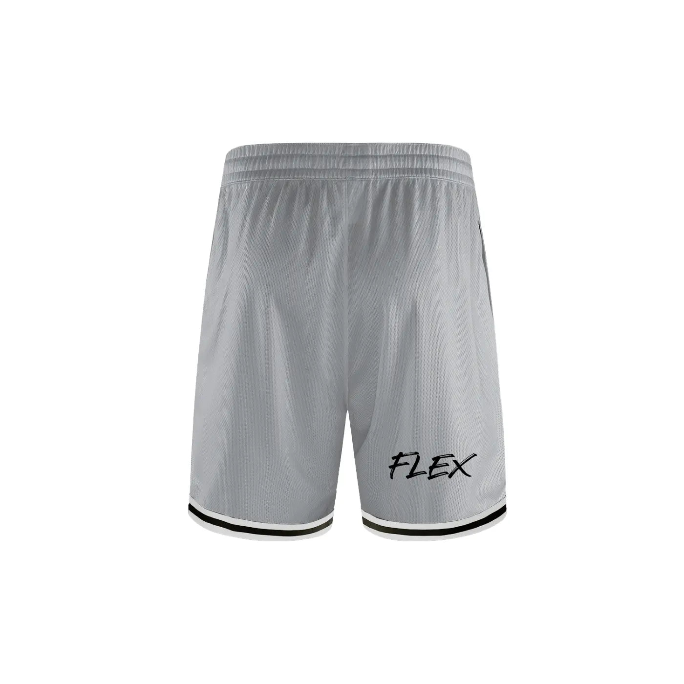 Classic Stripe Trim FLEX Basketball Shorts.