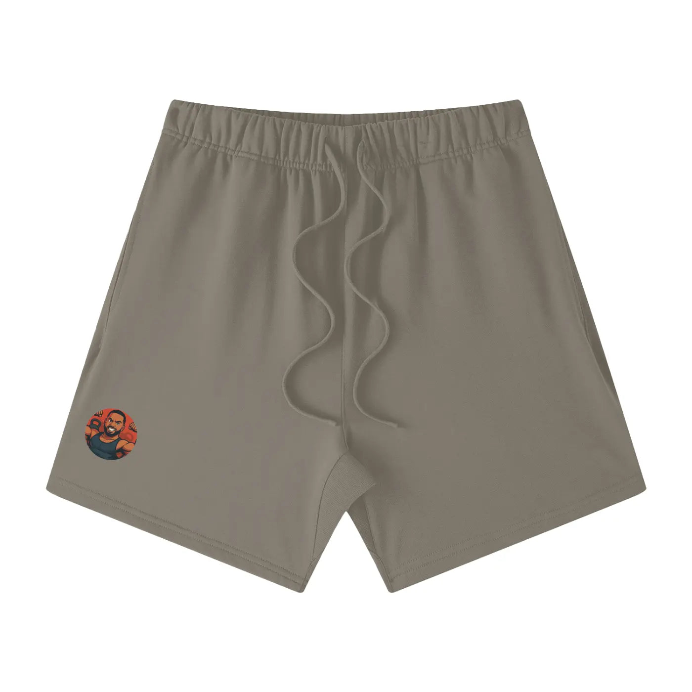 Earth Tone Loose Fit 100% Cotton FLEX Shorts - FLEX