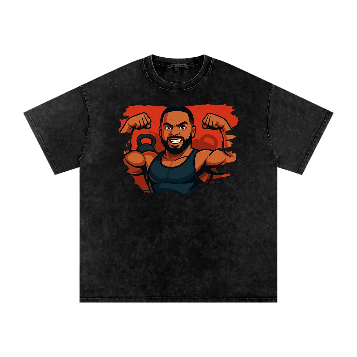 Acid Wash Oversize FLEX T-Shirt.