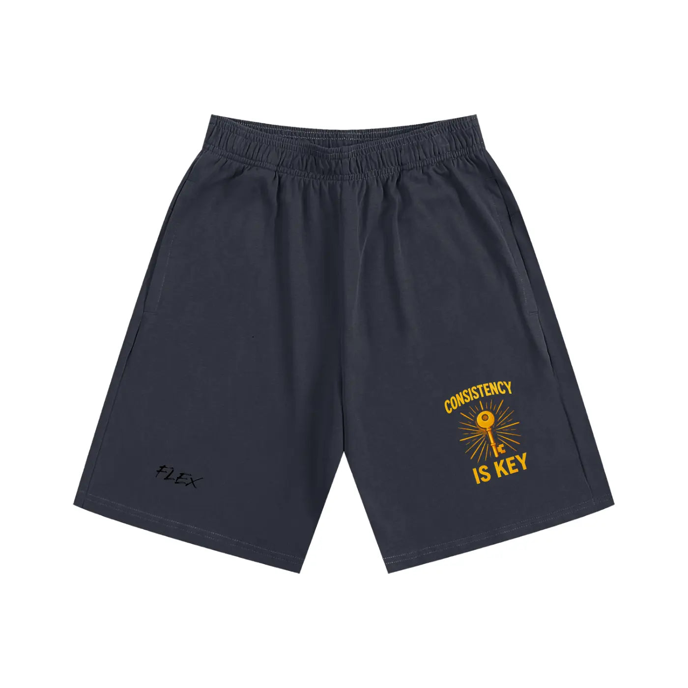 Essential Heavyweight Cotton FLEX Shorts.