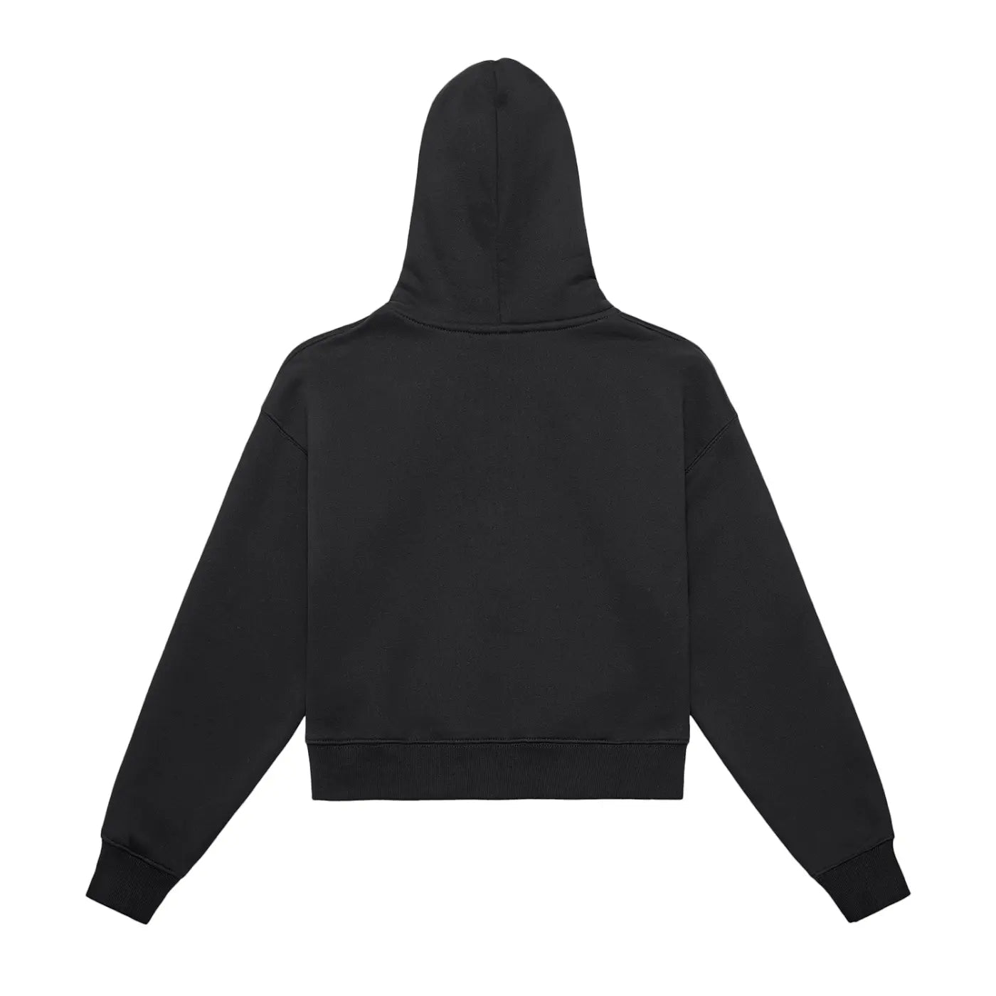 Fleeced Zip-Up Cropped FLEX Hoodie.