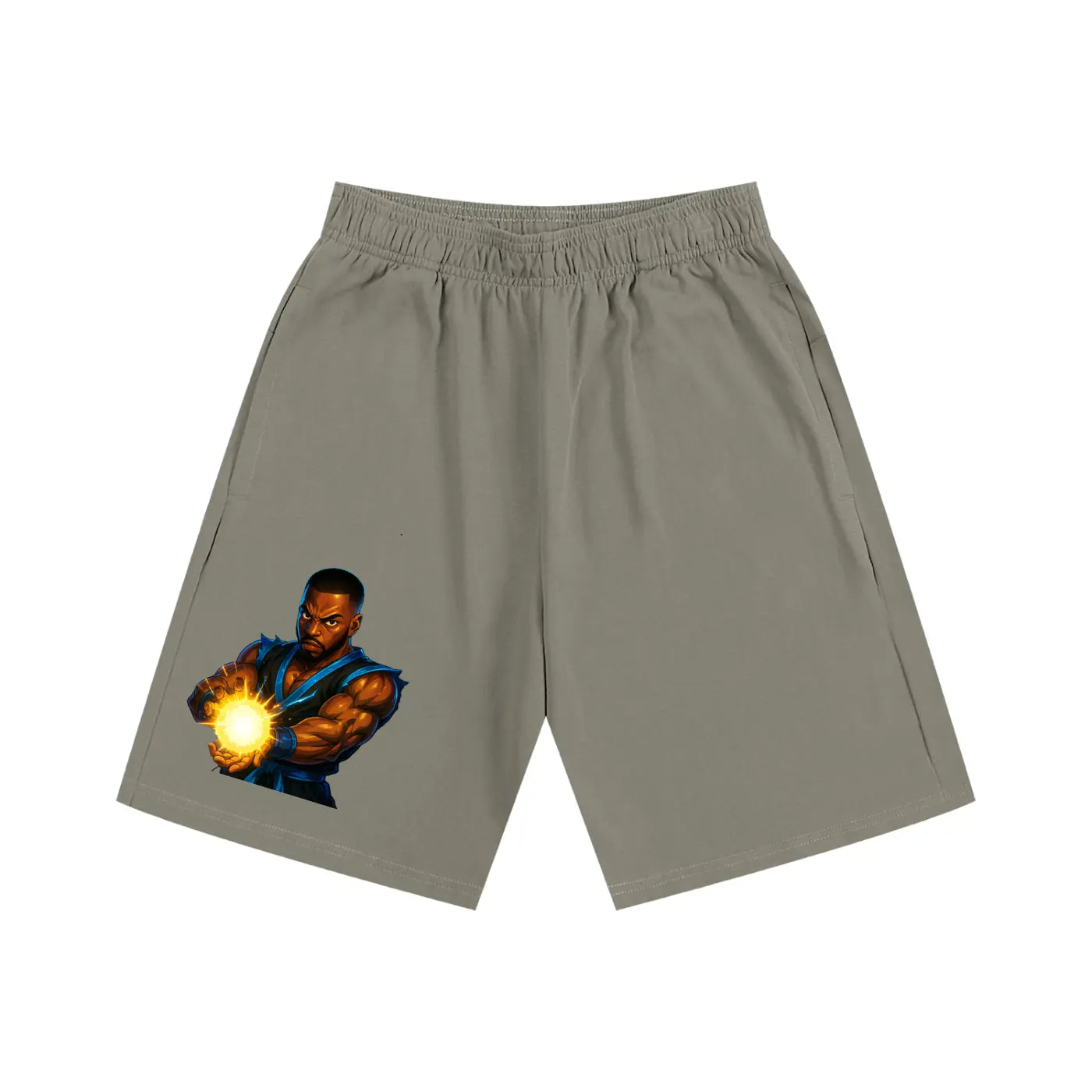 Essential Heavyweight Cotton FLEX Shorts.