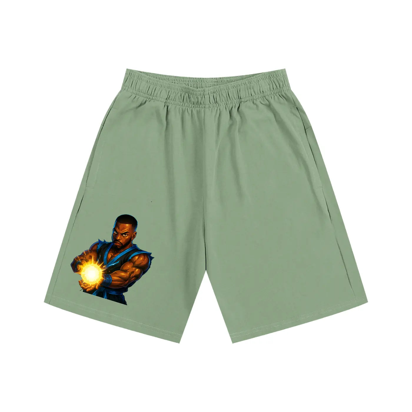 Essential Heavyweight Cotton FLEX Shorts.
