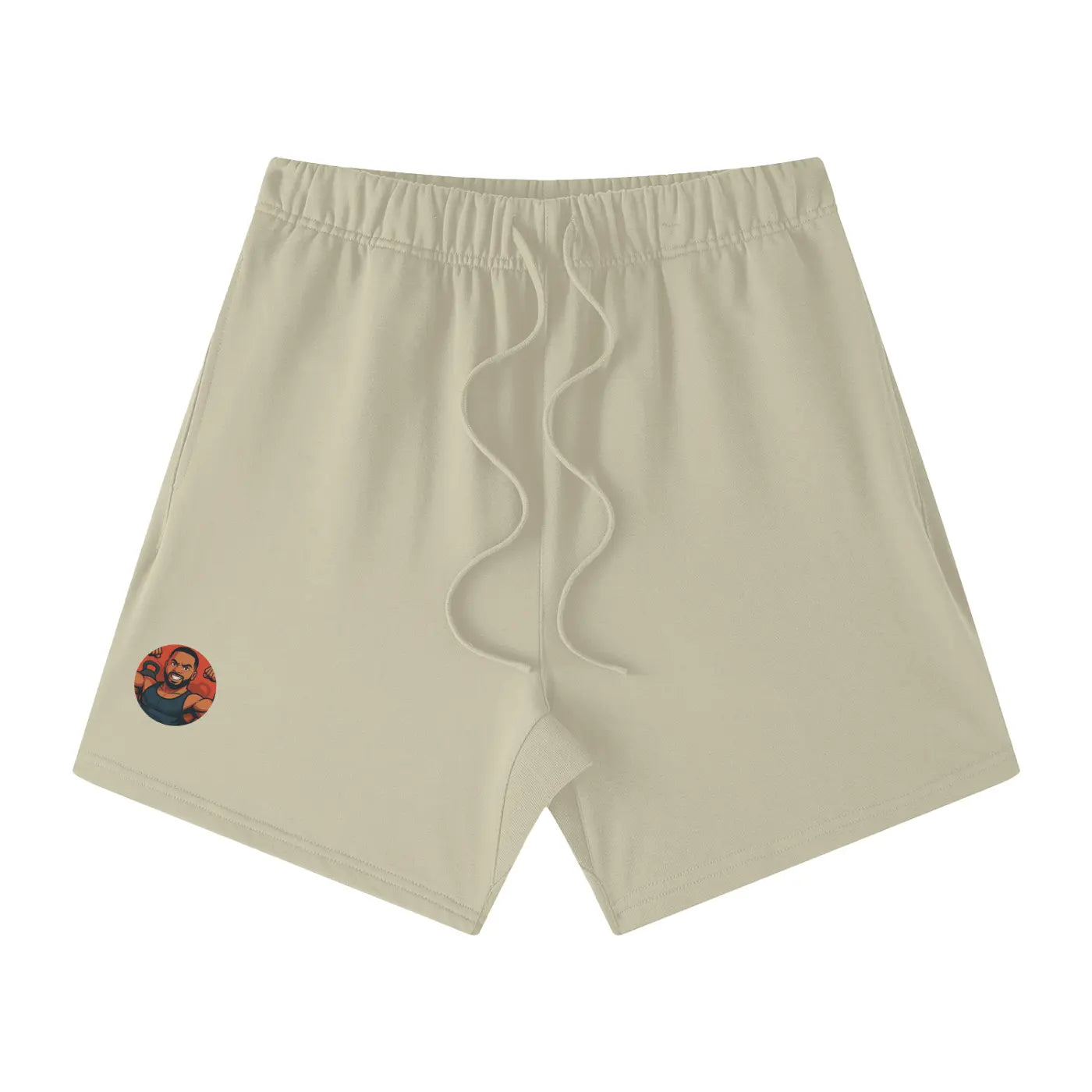 Earth Tone Loose Fit 100% Cotton FLEX Shorts - FLEX