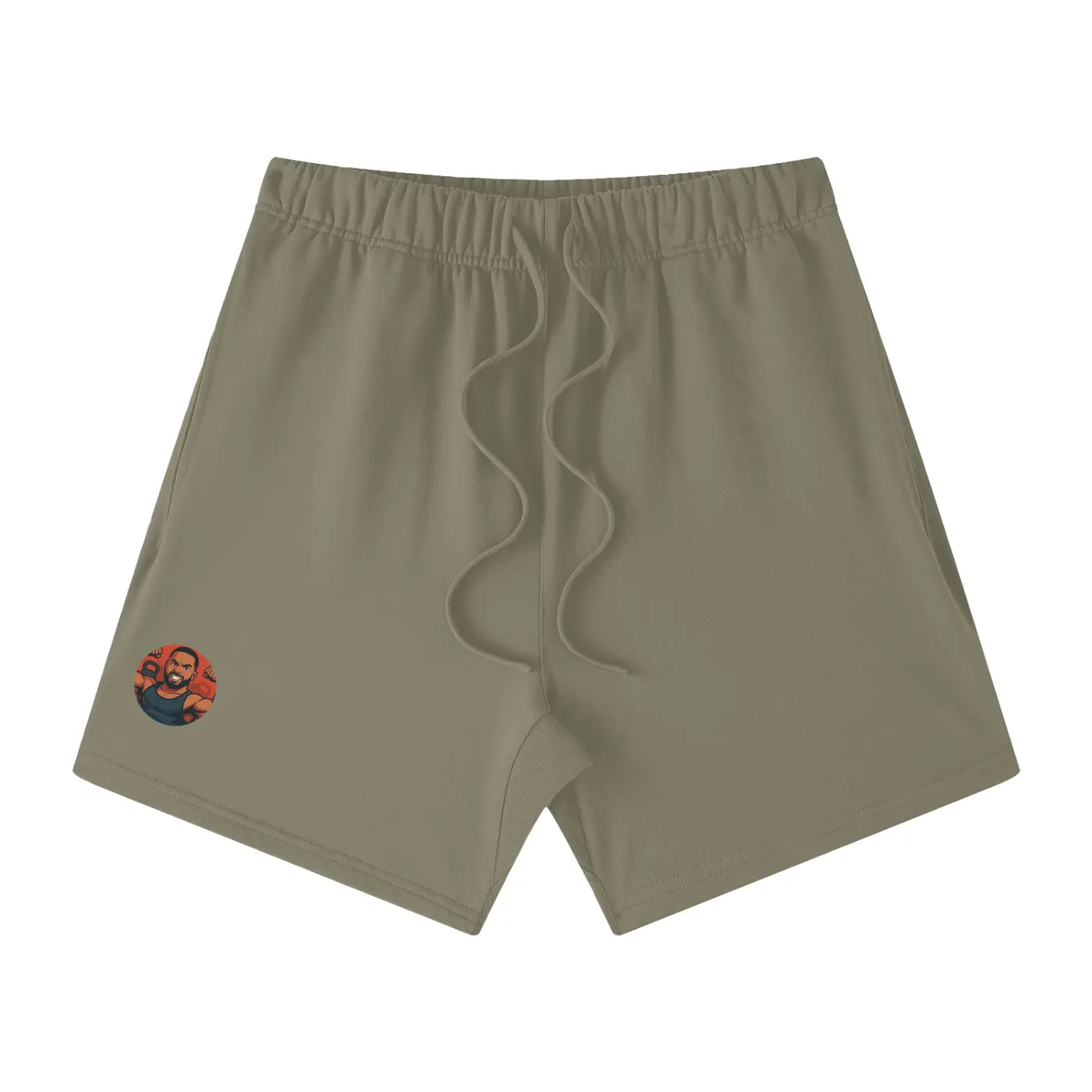 Earth Tone Loose Fit 100% Cotton FLEX Shorts.