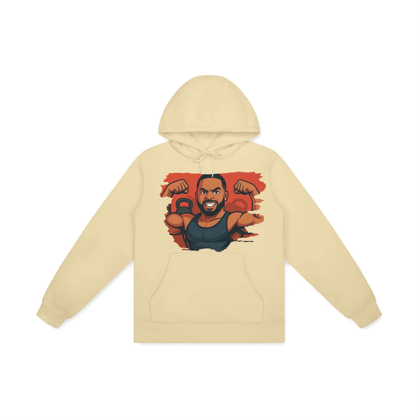 Unisex Basic 100% Cotton FLEX Hoodie.
