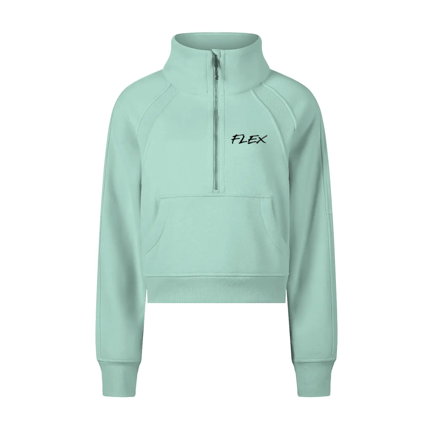 Cropped Half-Zip FLEX Sweatshirt.