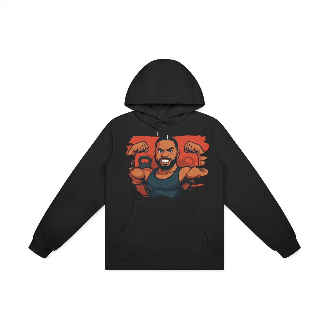 Unisex Basic 100% Cotton FLEX Hoodie.