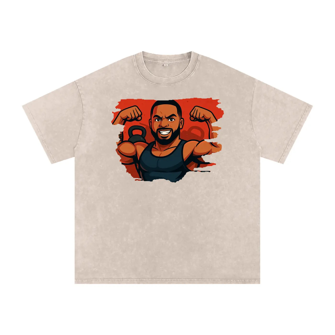 Acid Wash Oversize FLEX T-Shirt.