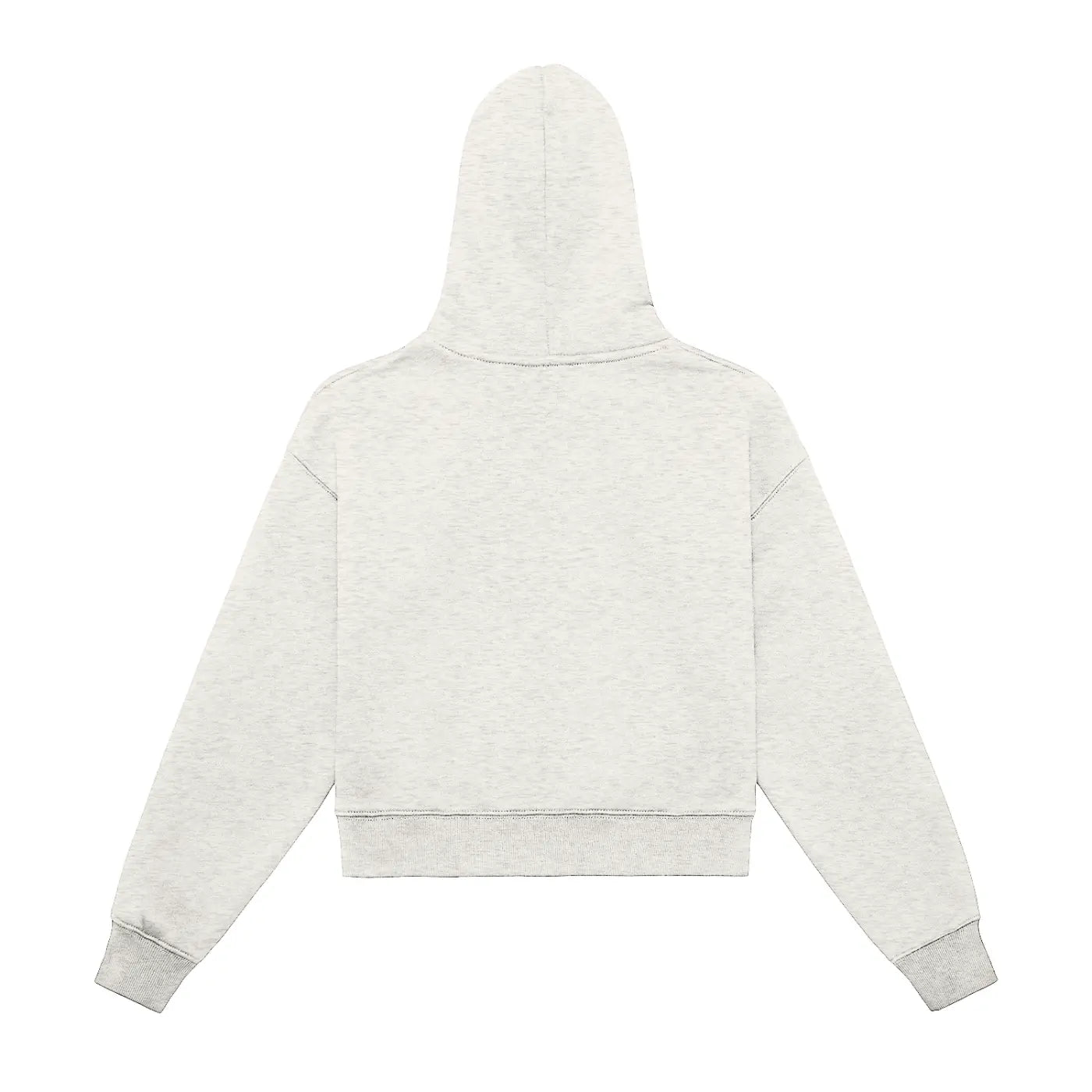 Fleeced Zip-Up Cropped FLEX Hoodie.