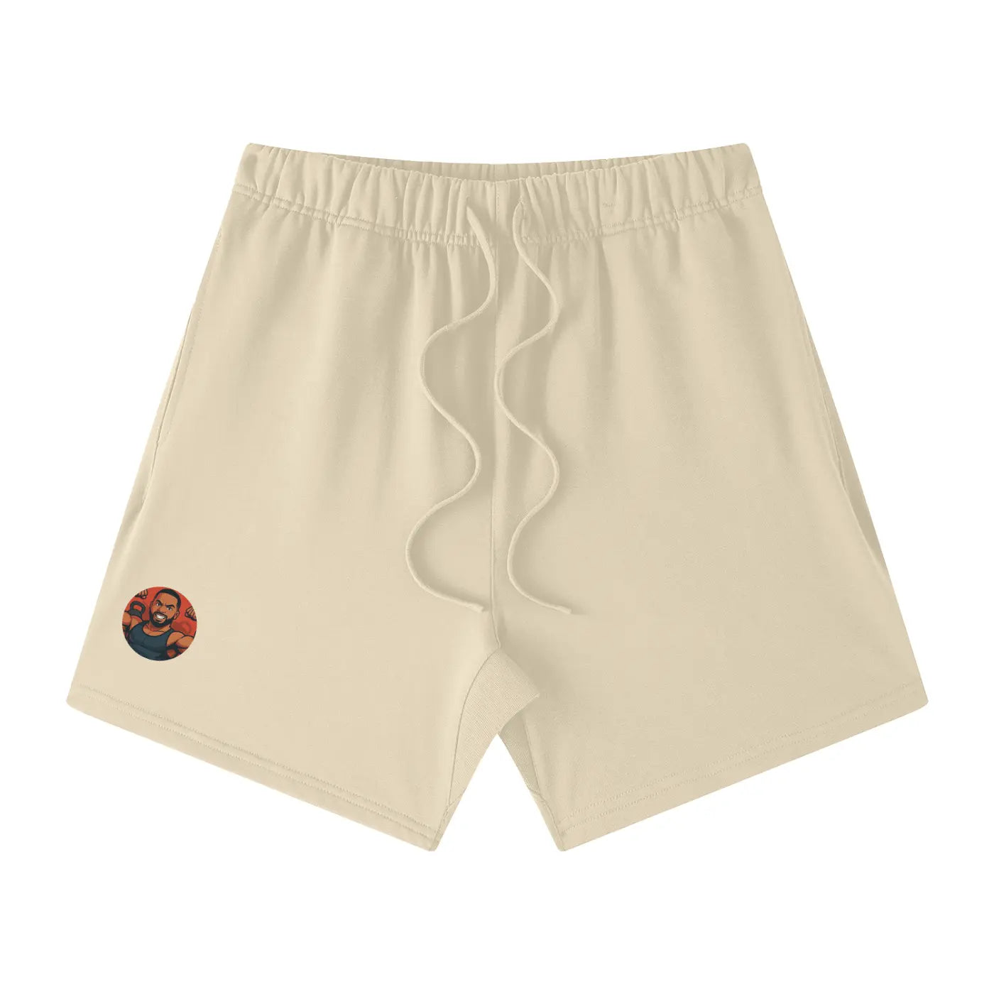 Earth Tone Loose Fit 100% Cotton FLEX Shorts - FLEX