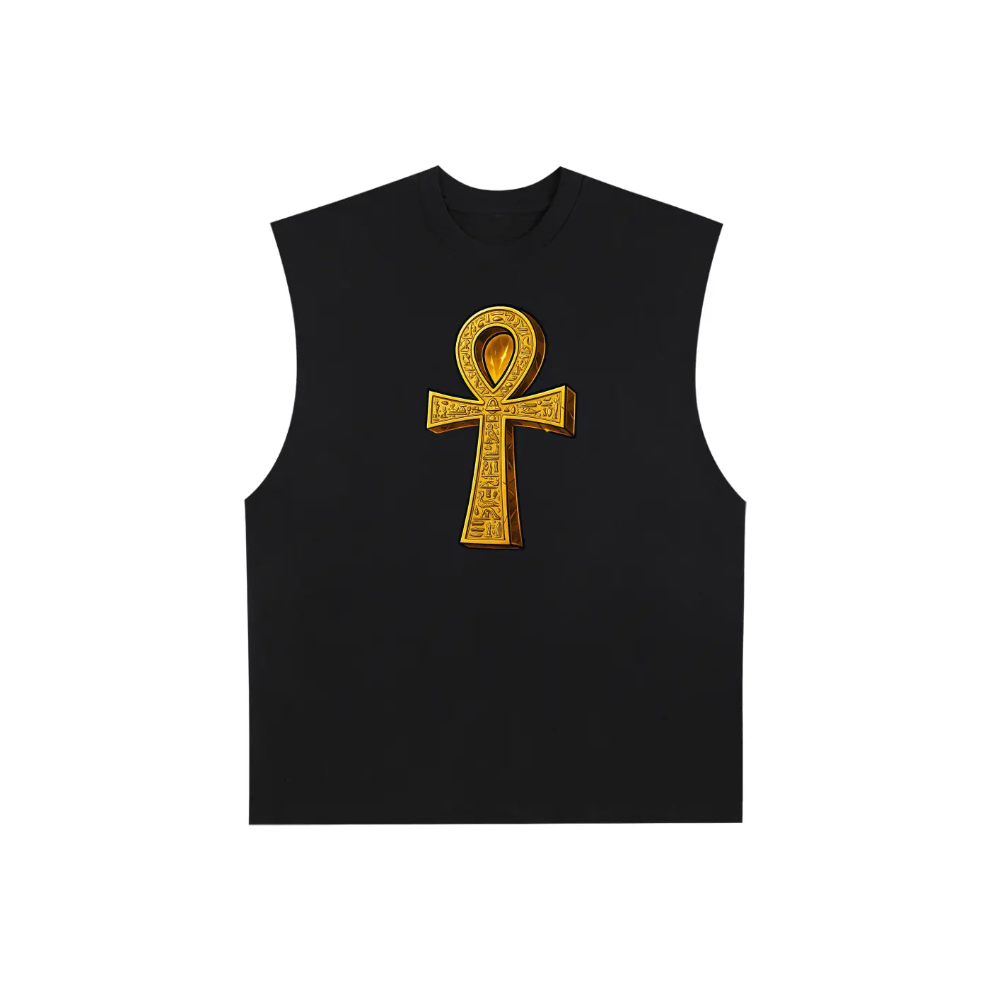 Raw Edge Cotton FLEX Tank Top.