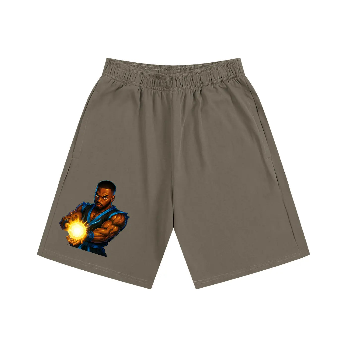 Essential Heavyweight Cotton FLEX Shorts.