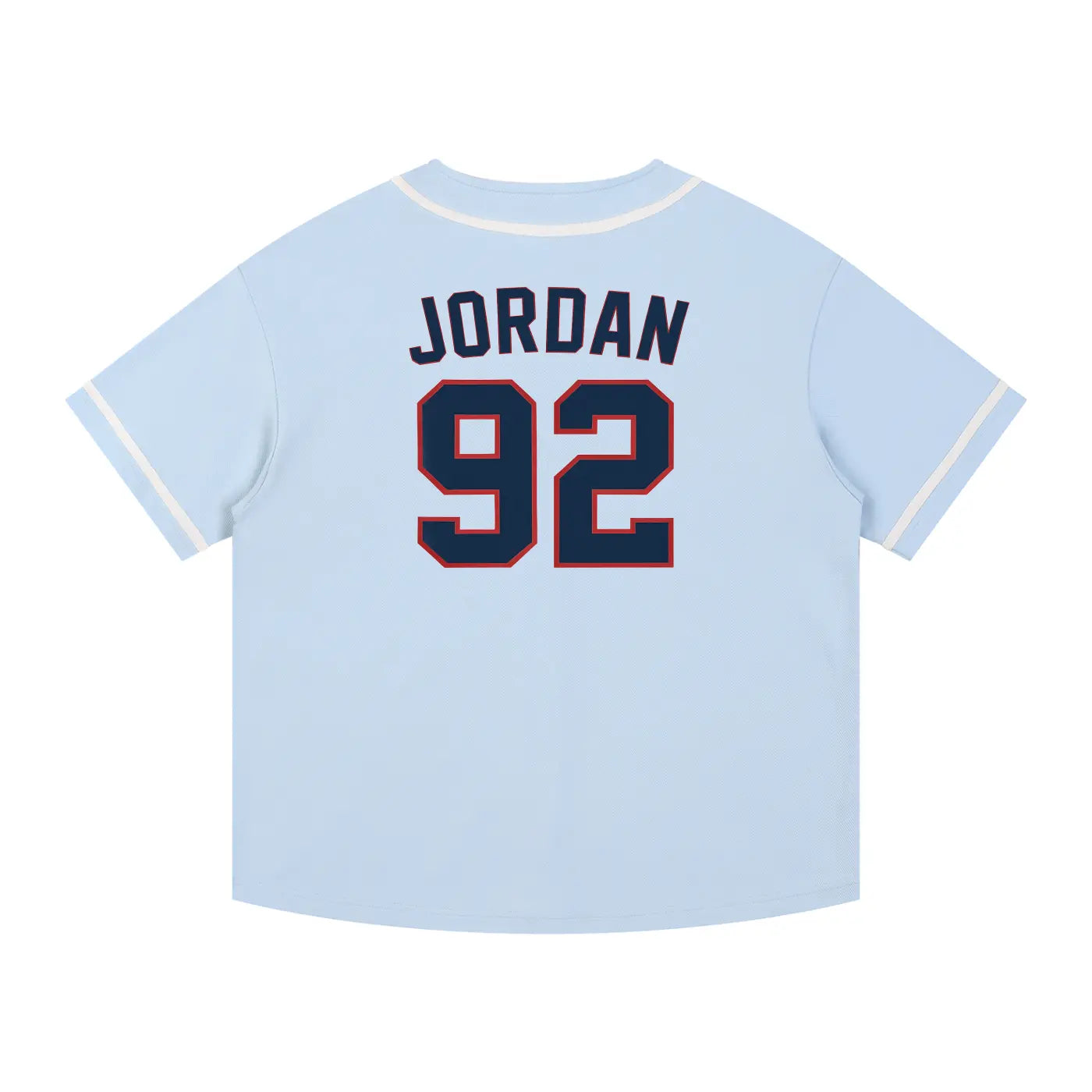 Contrast Piped Button-Up FLEX Jersey.