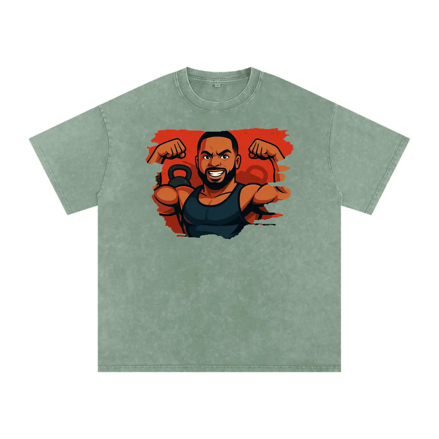 Acid Wash Oversize FLEX T-Shirt.