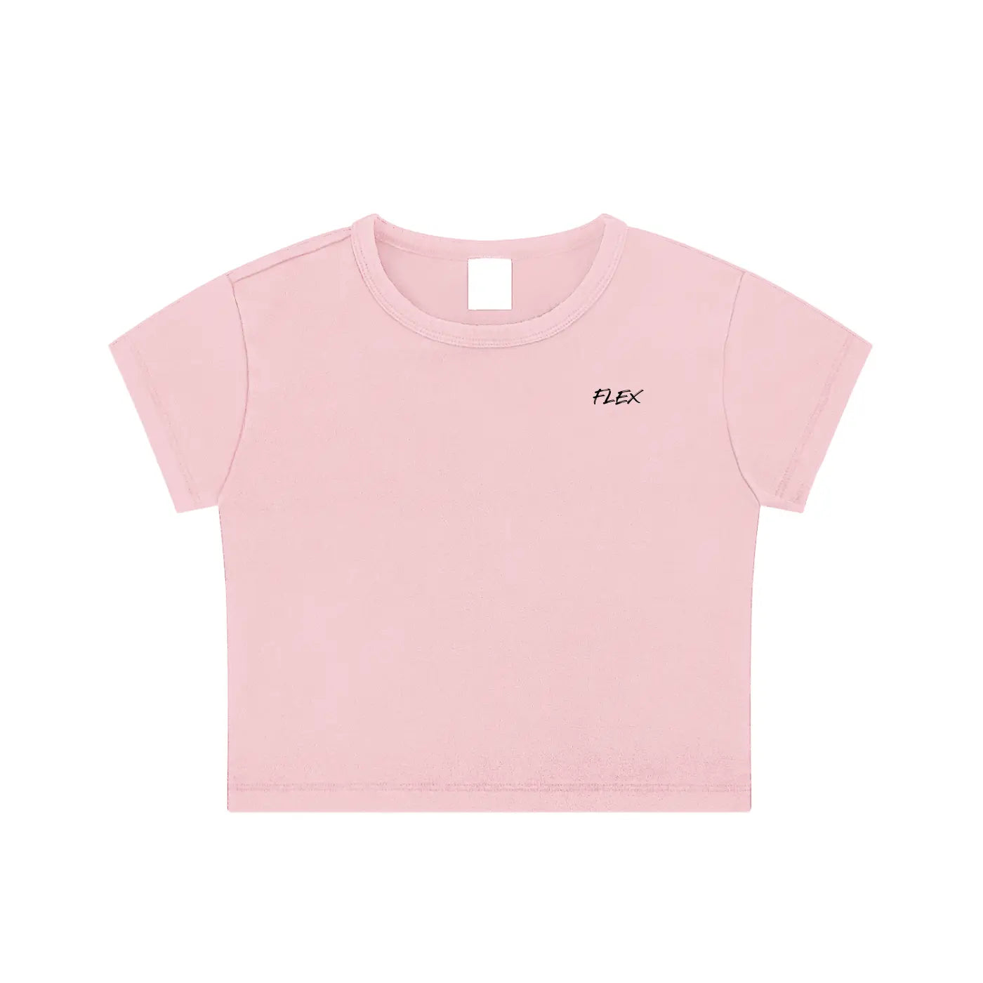 Snow Washed FLEX Crop Top.
