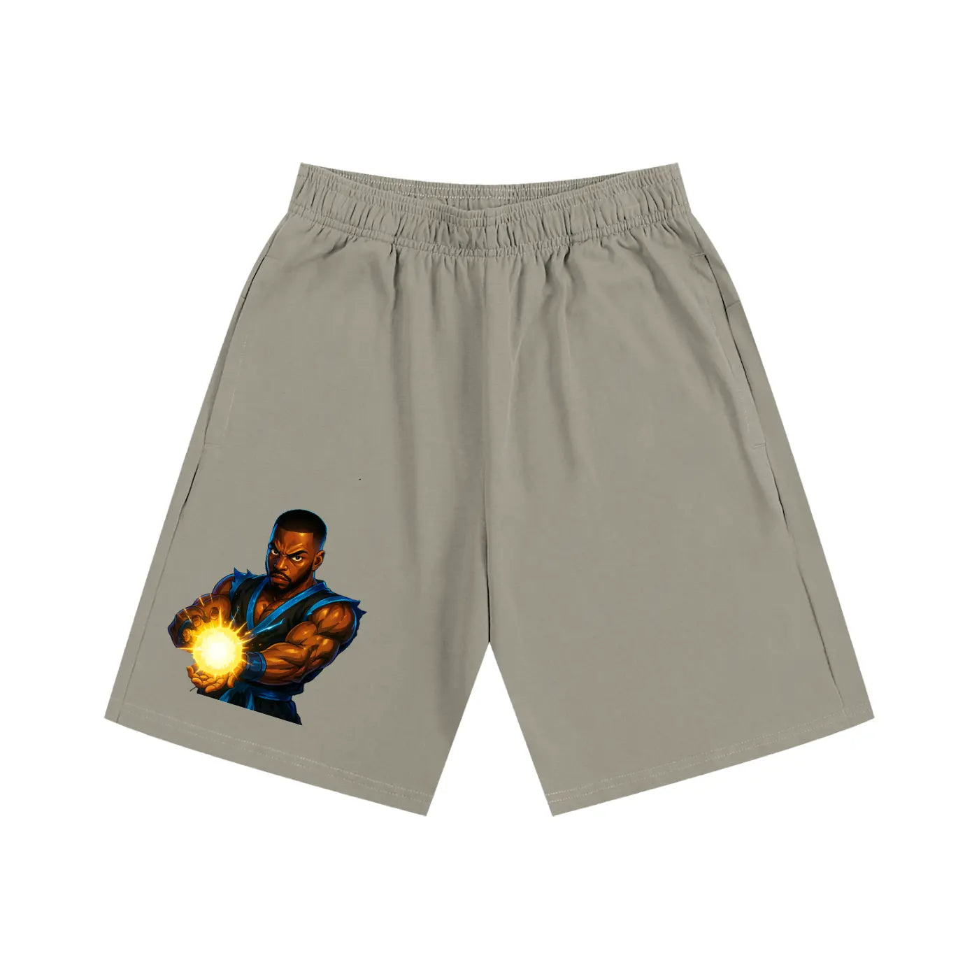 Essential Heavyweight Cotton FLEX Shorts.
