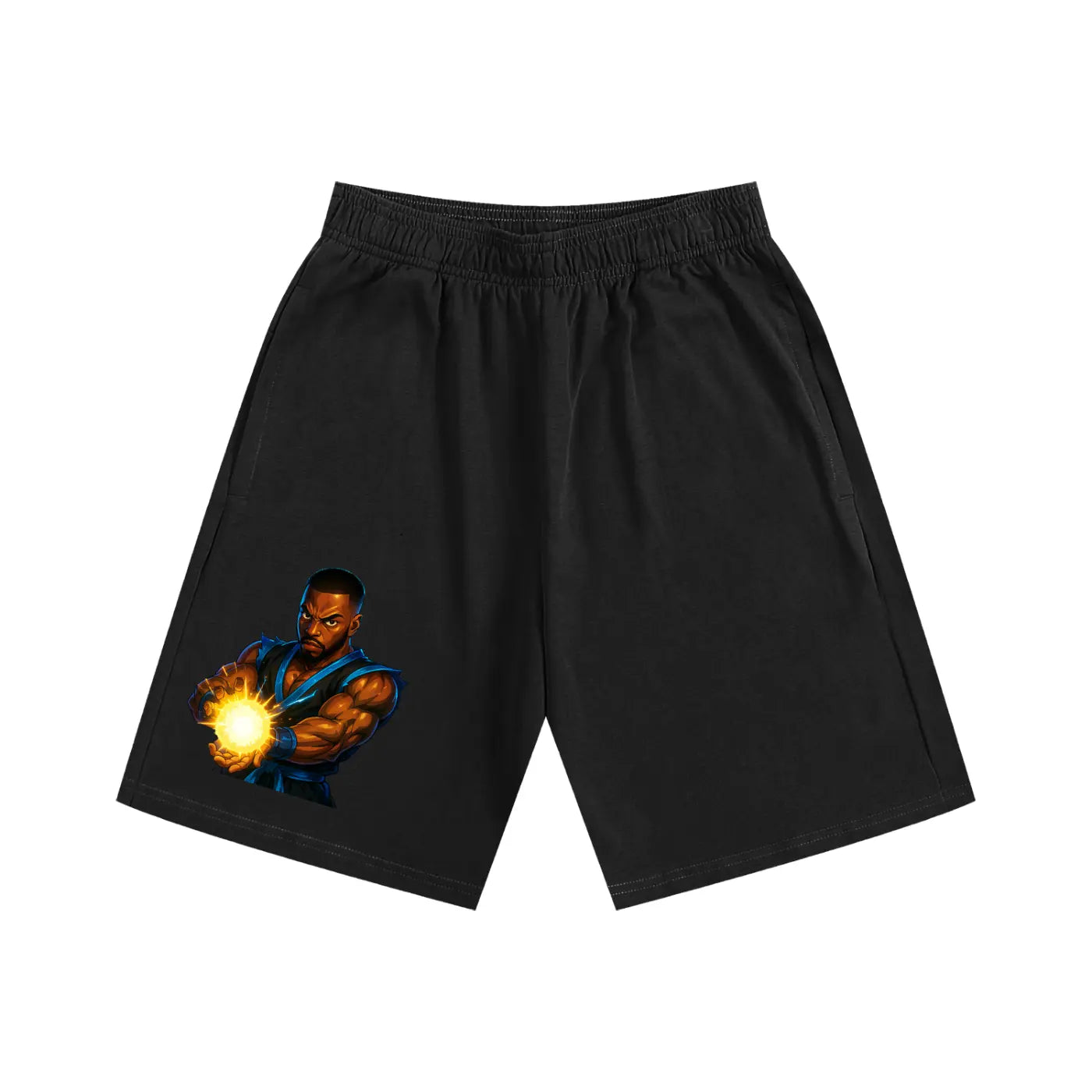Essential Heavyweight Cotton FLEX Shorts.