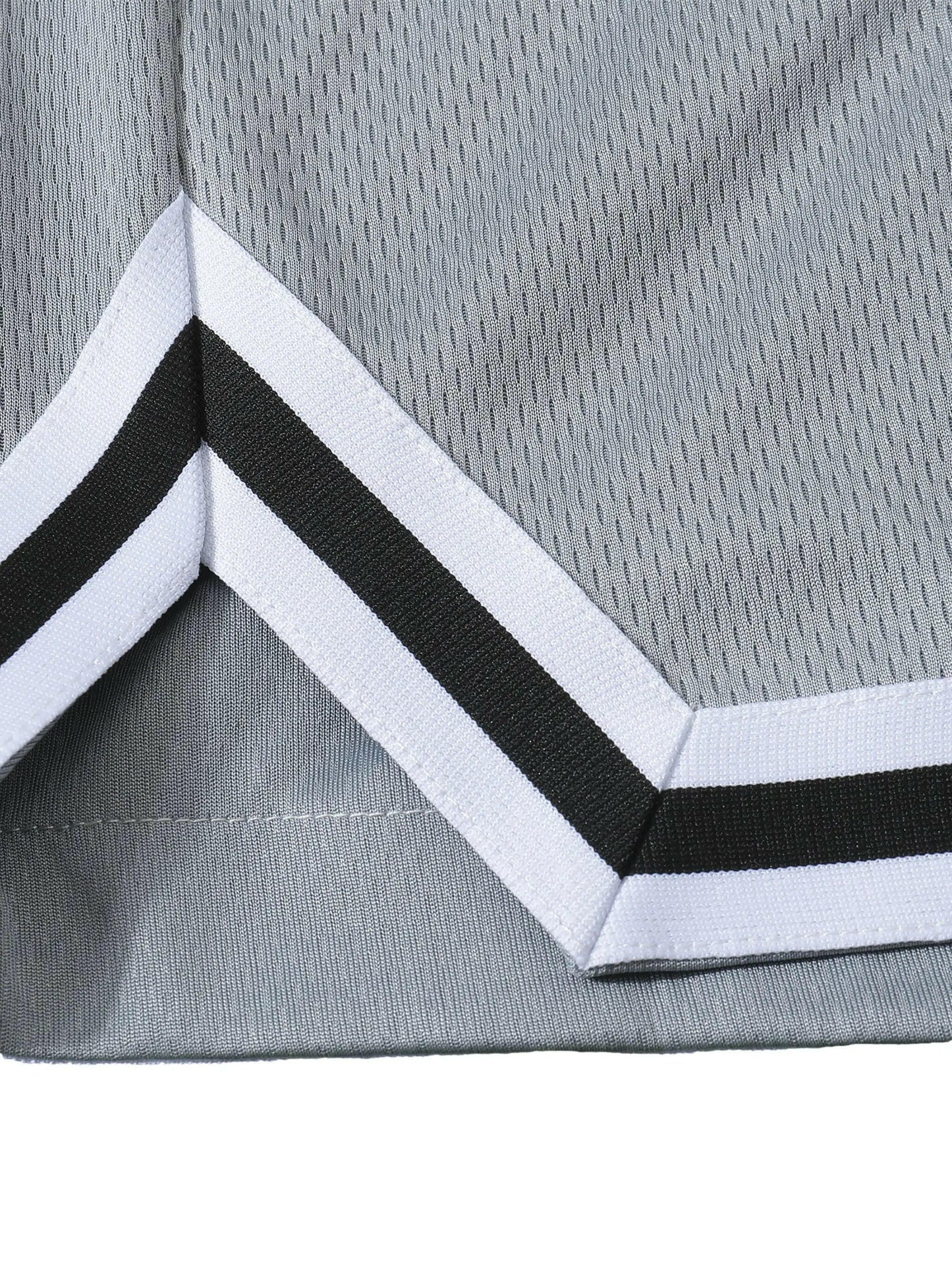 Classic Stripe Trim FLEX Basketball Shorts.