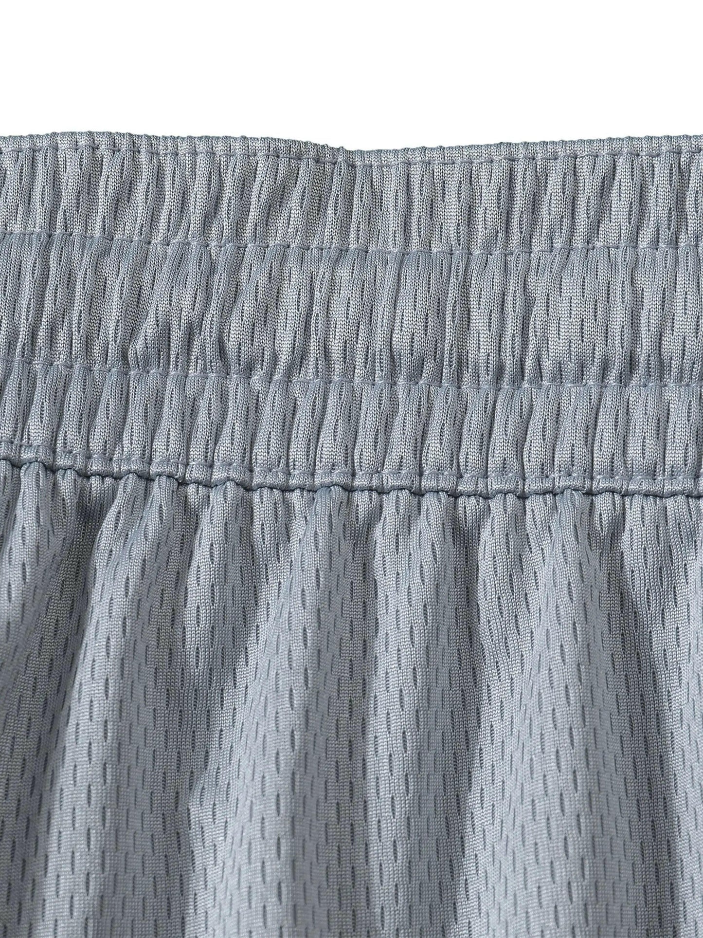 Classic Stripe Trim FLEX Basketball Shorts.
