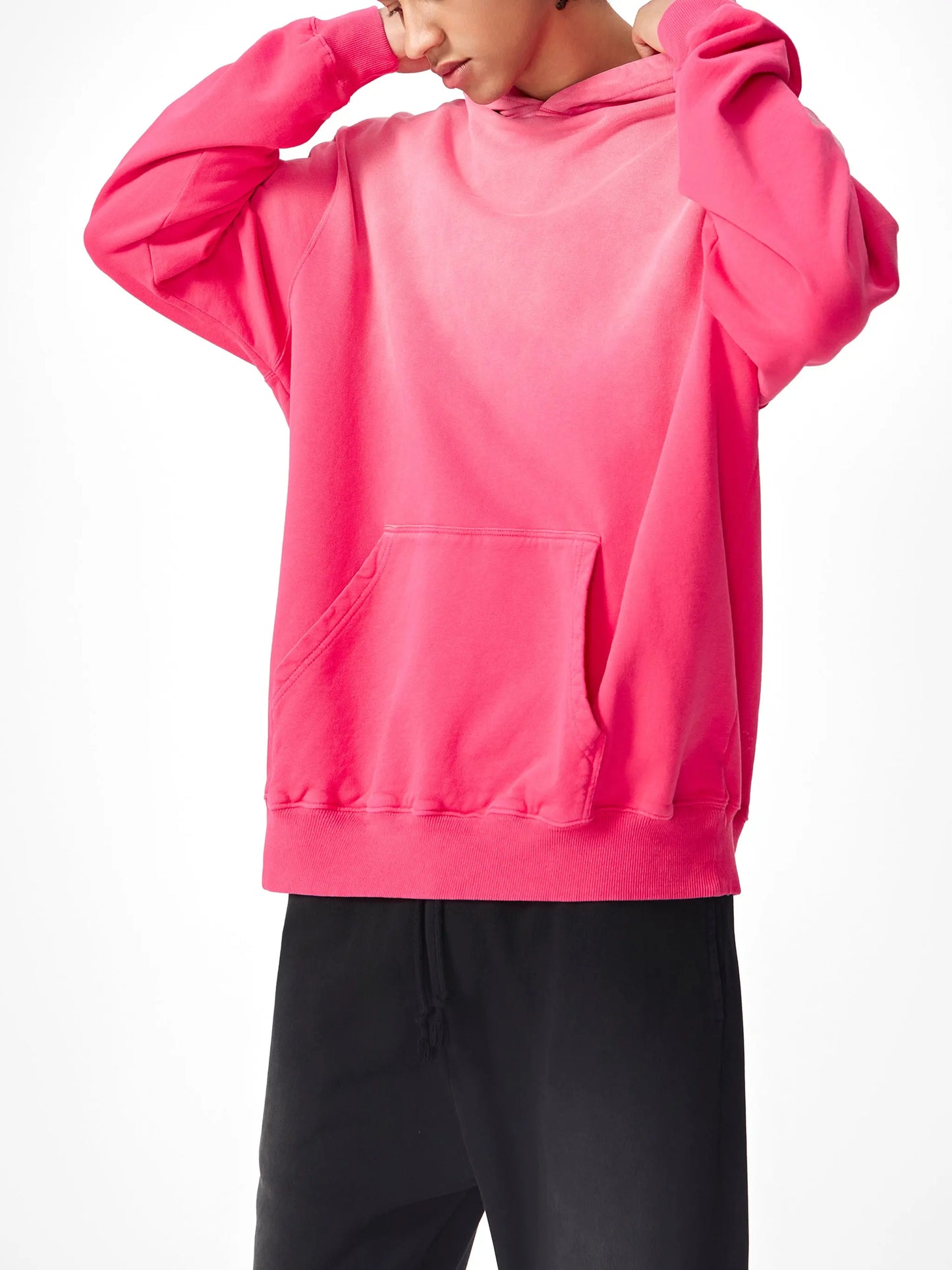 Heavyweight Sunfade Oversized FLEX Hoodie.