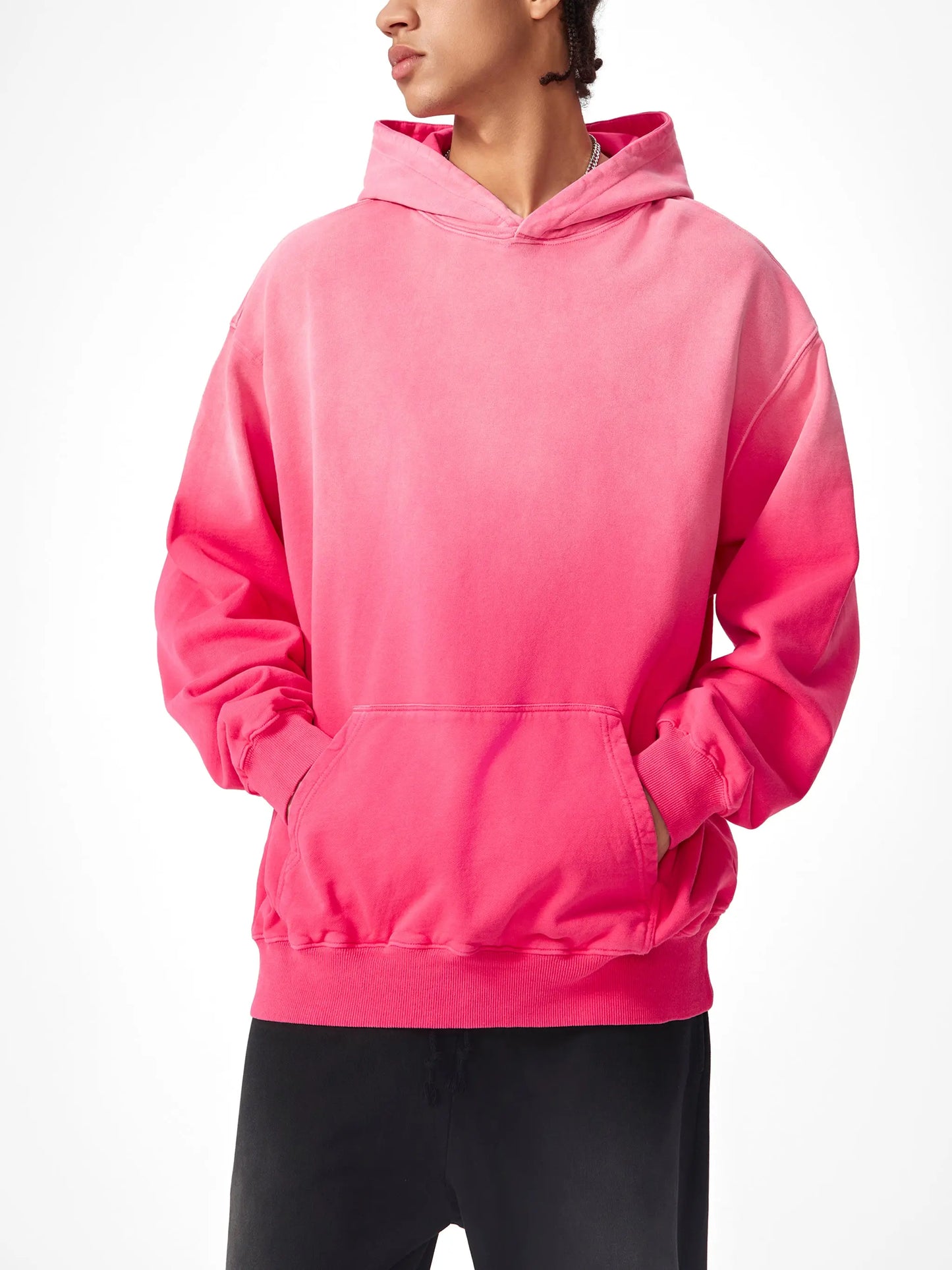 Heavyweight Sunfade Oversized FLEX Hoodie.