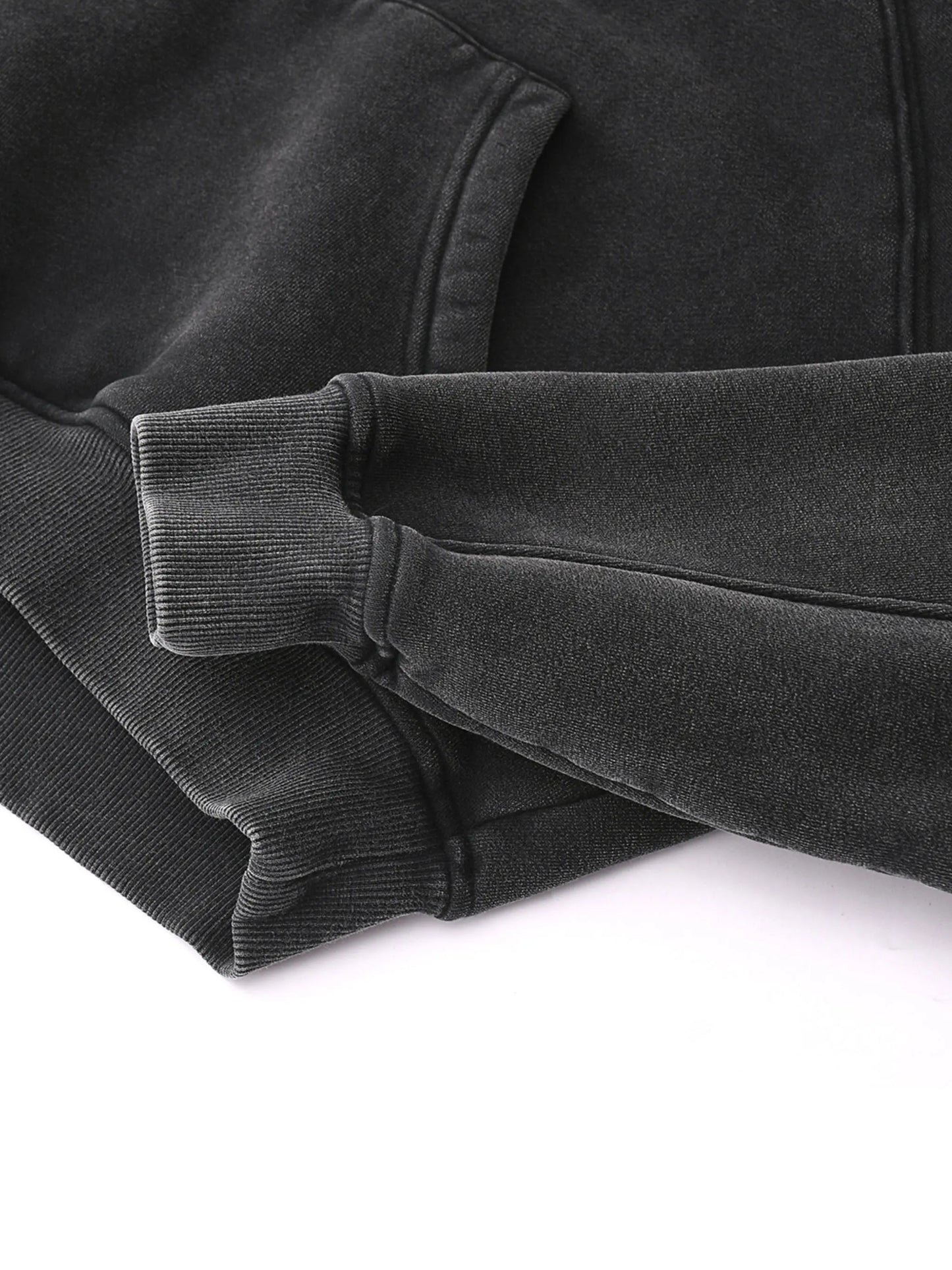 Snow Washed Cropped FLEX Hoodie.