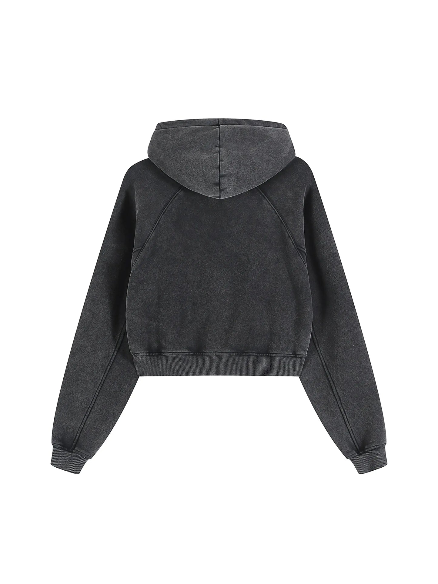 Snow Washed Cropped FLEX Hoodie.