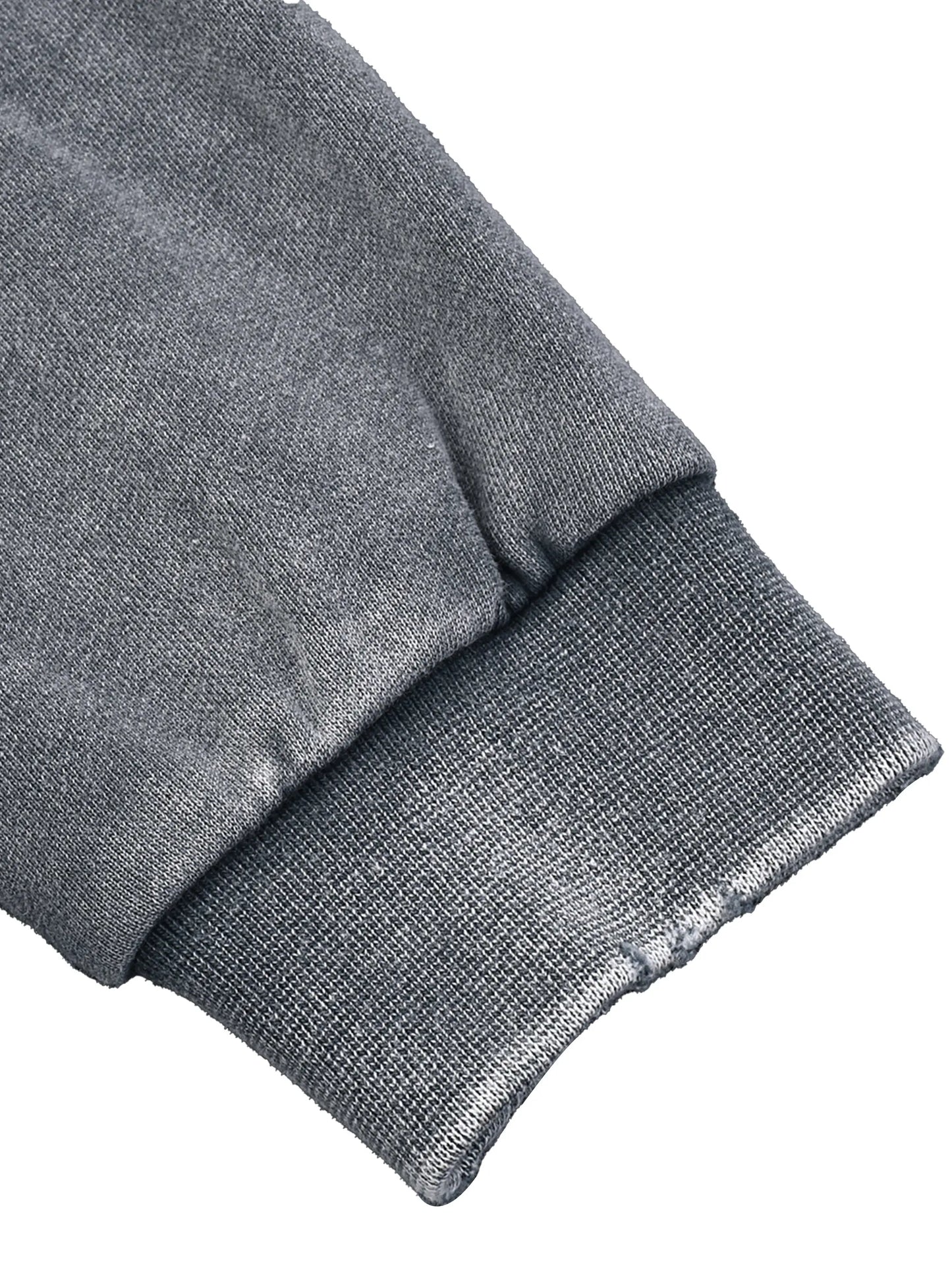 Snow Washed Raw Edge Cropped FLEX Sweatshirt.