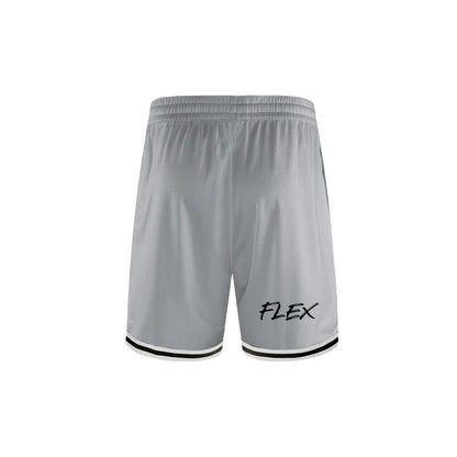 Classic Stripe Trim FLEX Basketball Shorts.