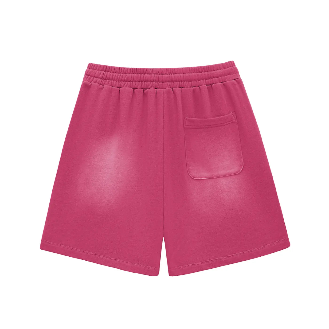 Sun Fade Raw Edge Cotton FLEX Shorts.
