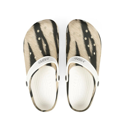 Animal Print FLEX Foam Clogs.