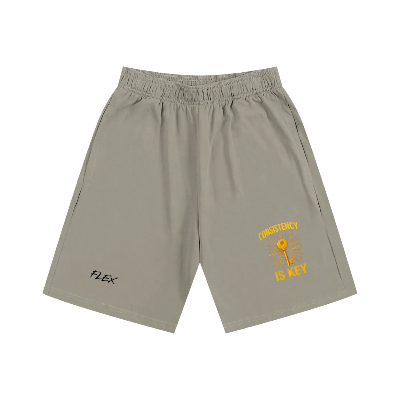 Essential Heavyweight Cotton FLEX Shorts.