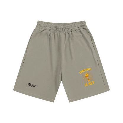 Essential Heavyweight Cotton FLEX Shorts.