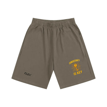 Essential Heavyweight Cotton FLEX Shorts.