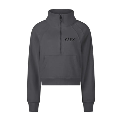 Cropped Half-Zip FLEX Sweatshirt.