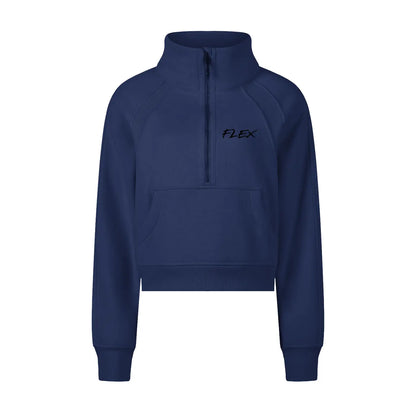 Cropped Half-Zip FLEX Sweatshirt.