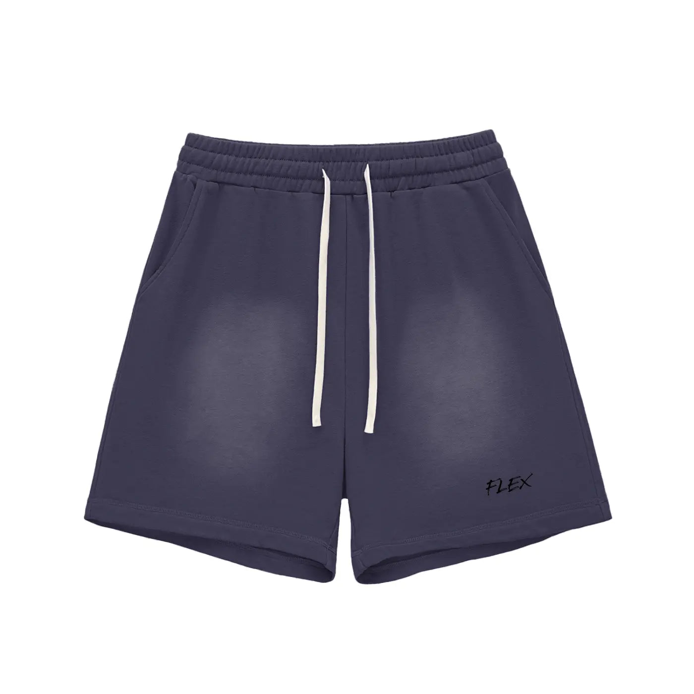 Sun Fade Raw Edge Cotton FLEX Shorts.