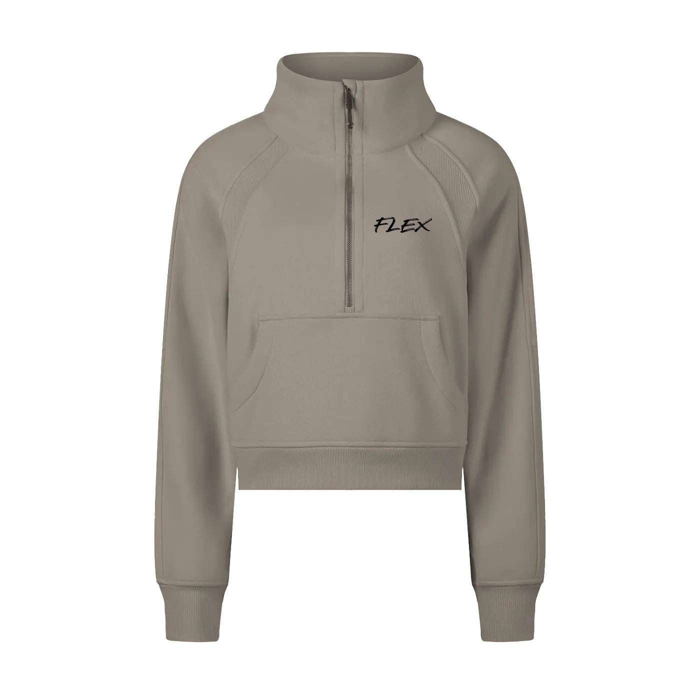 Cropped Half-Zip FLEX Sweatshirt.