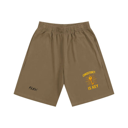 Essential Heavyweight Cotton FLEX Shorts.