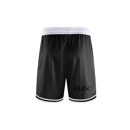 Classic Stripe Trim FLEX Basketball Shorts.