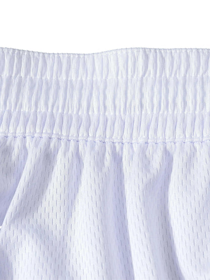Classic Stripe Trim FLEX Basketball Shorts.