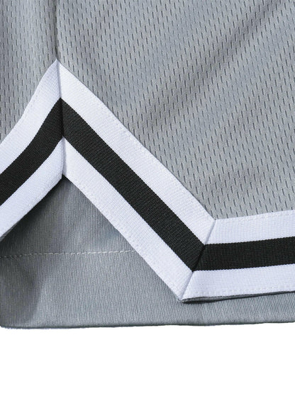 Classic Stripe Trim FLEX Basketball Shorts.