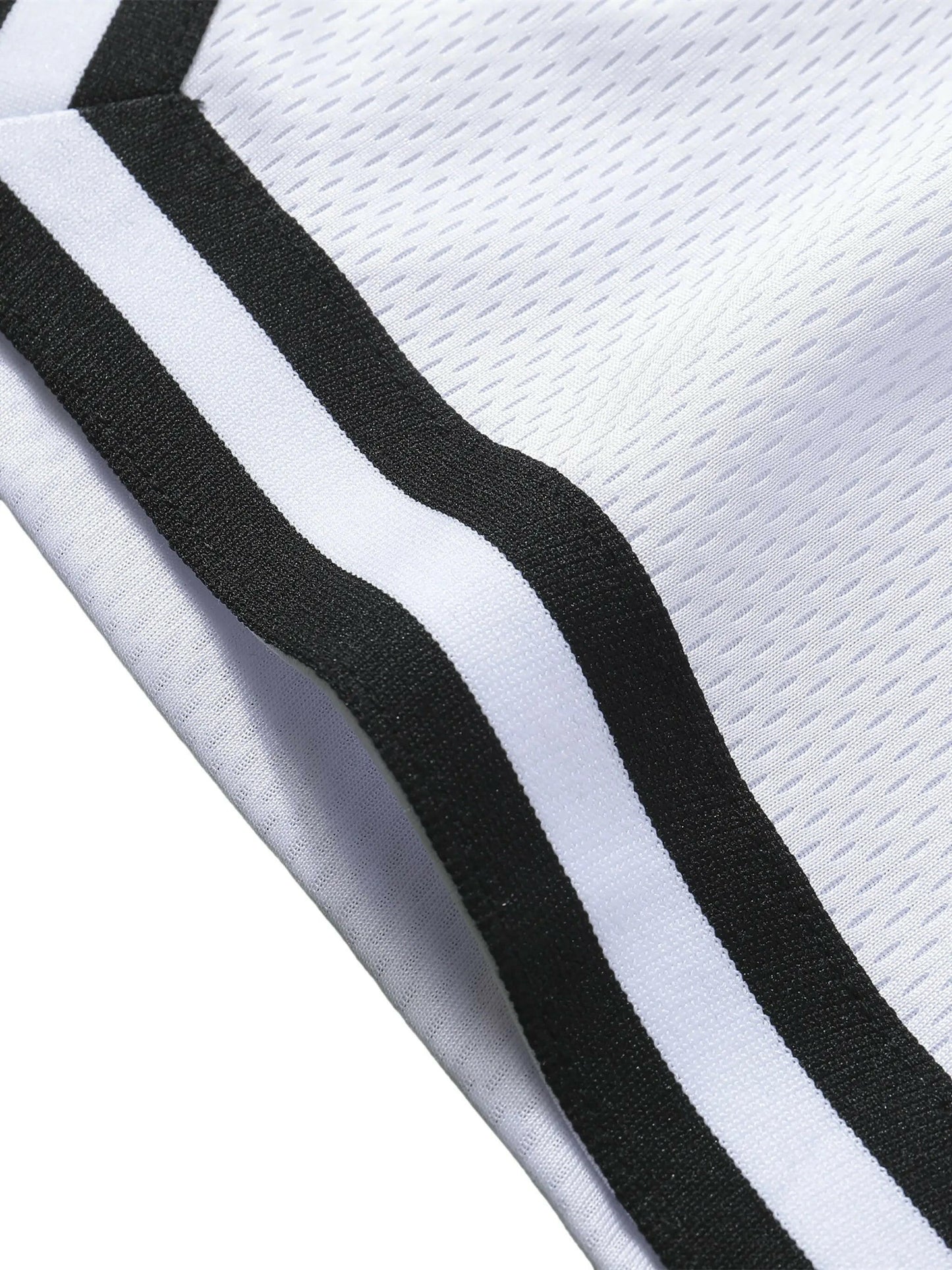 Classic Stripe Trim FLEX Basketball Shorts.