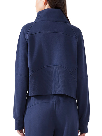 Cropped Half-Zip FLEX Sweatshirt.