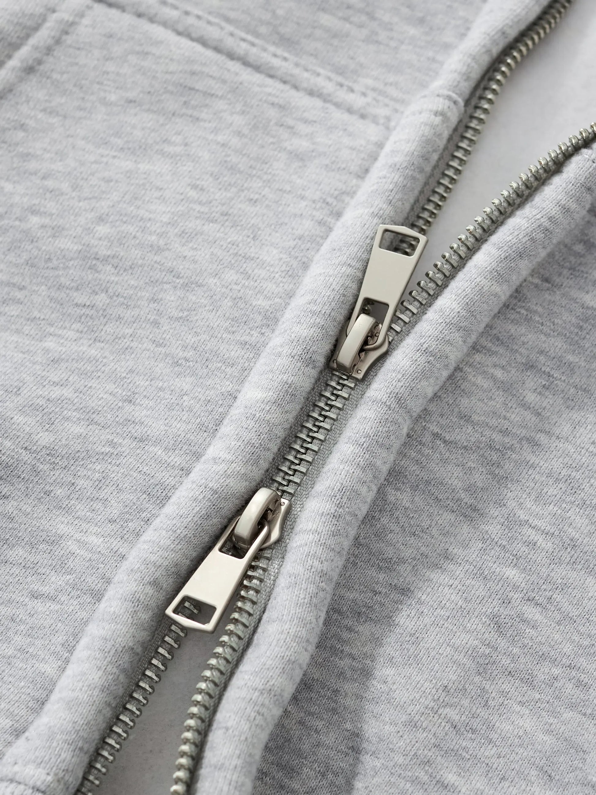 Fleeced Zip-Up Cropped FLEX Hoodie.